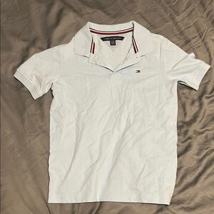 Tommy Hilfiger Men's Light Blue Polo Shirt